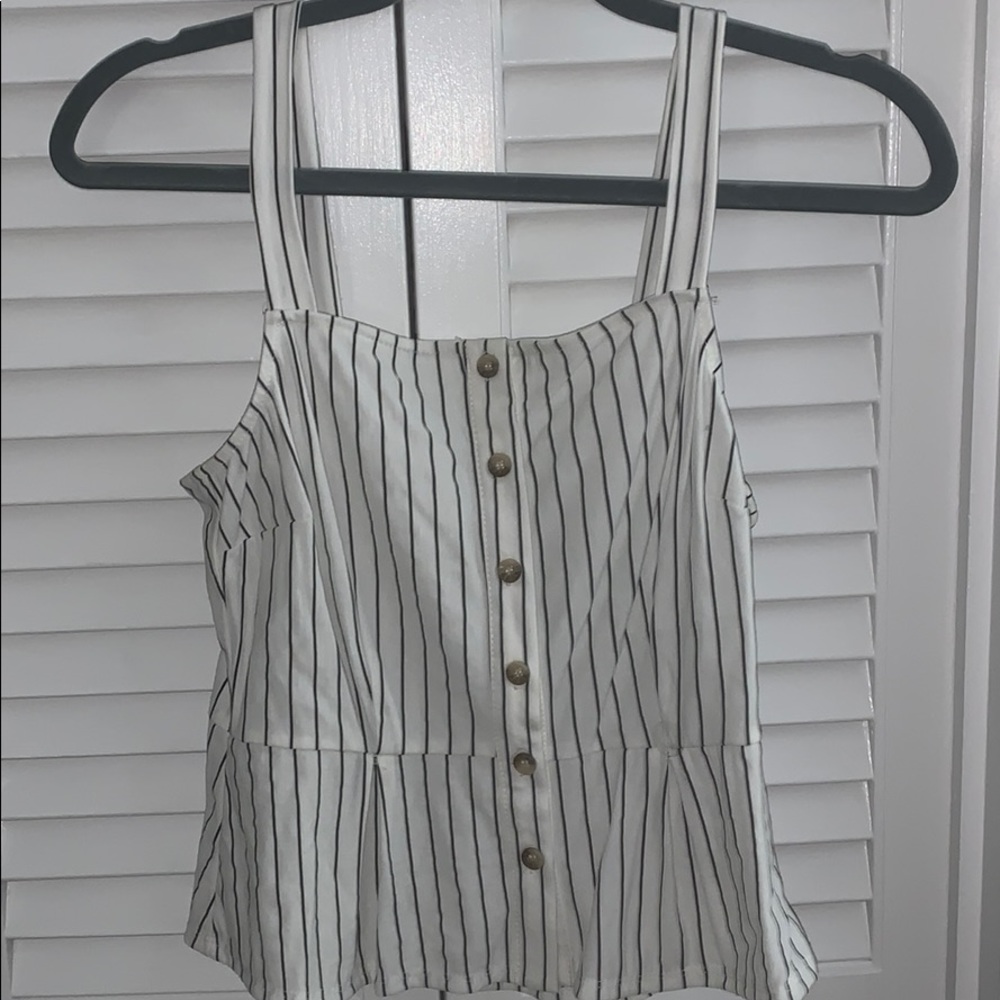 PacSun Striped Tank Top